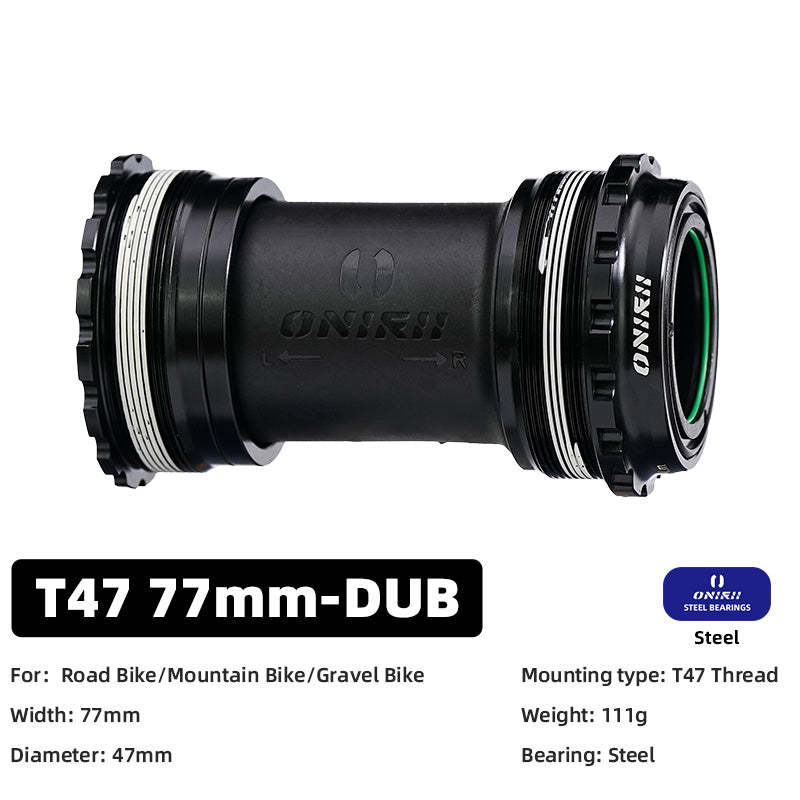 ONIRII DUB Bike Bottom Bracket 28.99 Ceramic Bearing BSA T47 86-92 BB30 Threaded Press Fit Lock BB for MTB Road Bicycle Part NEW