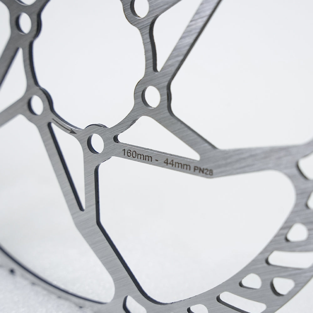 IIIPRO 6-Bolt Cooling Brake Disc Rotors 140 160 180mm Stainless Steel Durable for Mountain Road Folding and Commuter Bike NEW