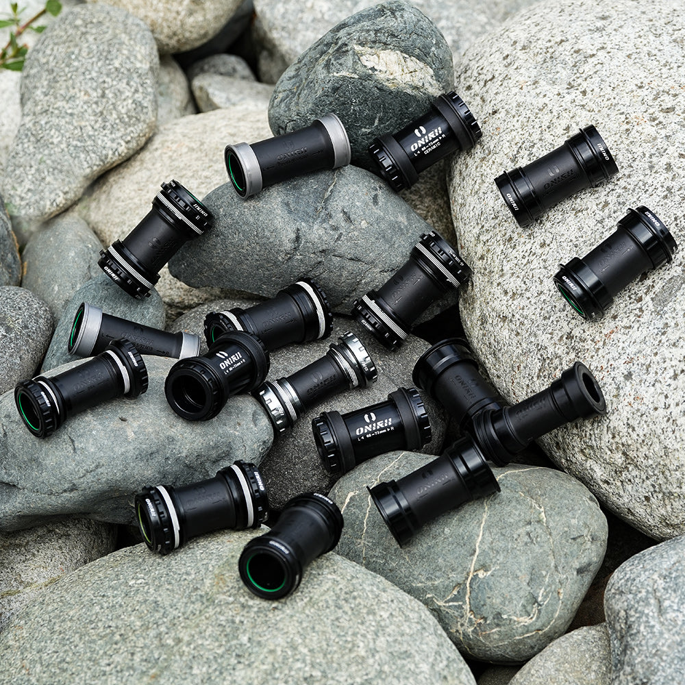 ONIRII 24mm Ceramic Bike Bottom Bracket BSA 86-92 BB30 T47 Threaded Press-in Lock Steel Bearing BB for MTB Road Bicycle Part NEW