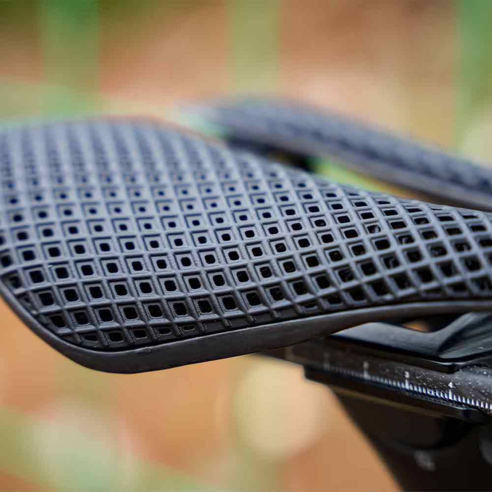 ONIRII FIVE 3D-Printed Saddle Carbon Base Rail High-Resilience Breathable Professional Saddle for Road Folding Mountain Bikes