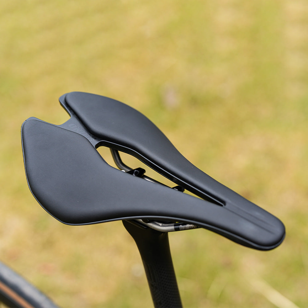 ONIRII Bicycle Saddle 142mm for MTB Road Bike 3D Printed Titanium Carbon Fiber Steel Hollow Comfortable Breathable Cycling Seat
