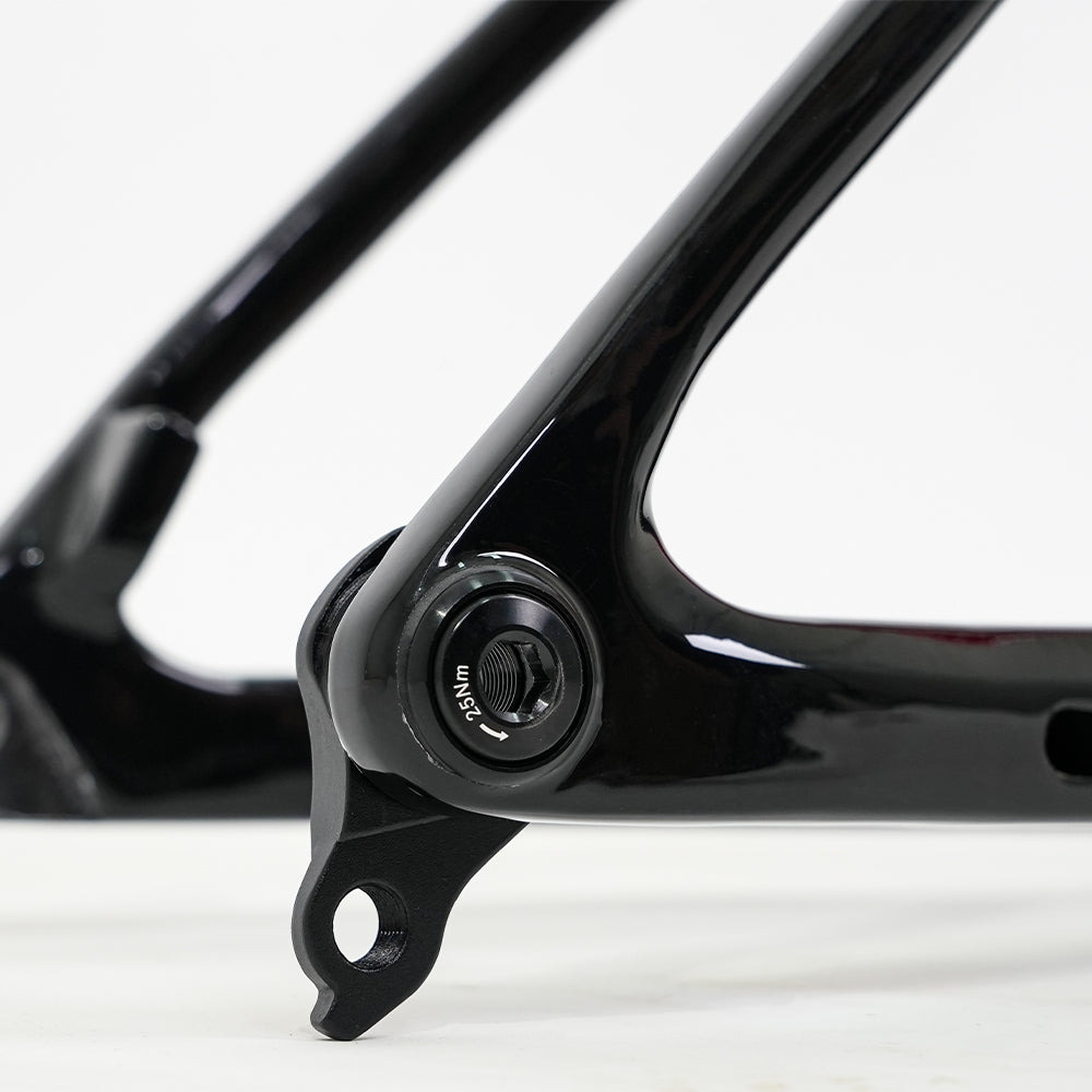 ONIRII WIN SL Carbon Fiber Hardtail MTB Frame BOOST 148, 15“, 17”, 19" with Shock Absorber (UDH) Tail Hook for Mountain Bikes