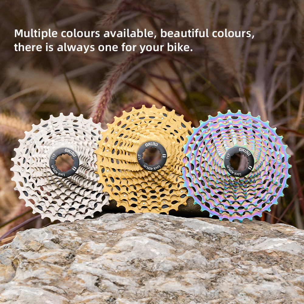 ONIRII CNC Road Bike Cassette 12 Speed 11-32T 11S-34T Ultralight Hollow HG Freewheel 12V Plated Gold Silver Rainbow Sprocket NEW