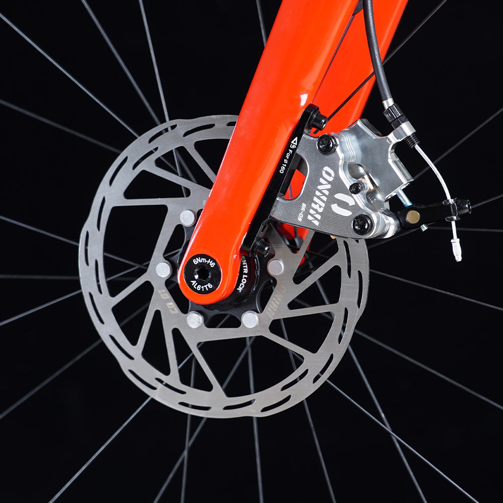 ONIRII BR-05 Mechanical Wire Pull Hydraulic Disc Brake Calipers Flat Mount Oil Disc Brake for Road Bike Gravel Bicycle New