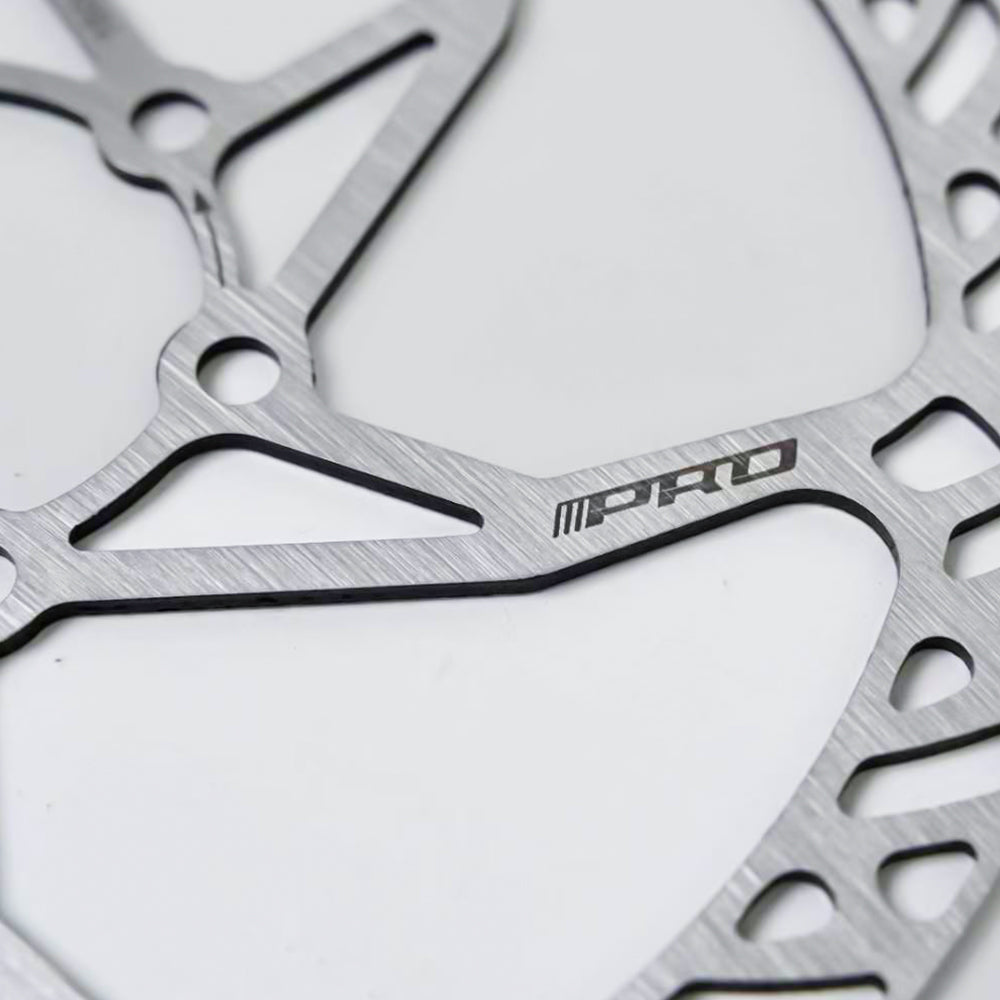 IIIPRO 6-Bolt Cooling Brake Disc Rotors 140 160 180mm Stainless Steel Durable for Mountain Road Folding and Commuter Bike NEW