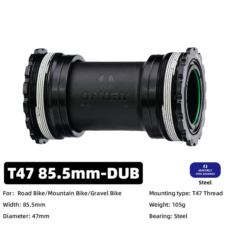 ONIRII DUB Bike Bottom Bracket 28.99 Ceramic Bearing BSA T47 86-92 BB30 Threaded Press Fit Lock BB for MTB Road Bicycle Part NEW