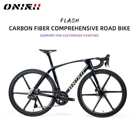 ONIRII FLASH Carbon Comprehensive Road Bike with Electronic Groupset 8170 7170 Di2 Handlebar Hydraulic Brake Hidden Cable Frame