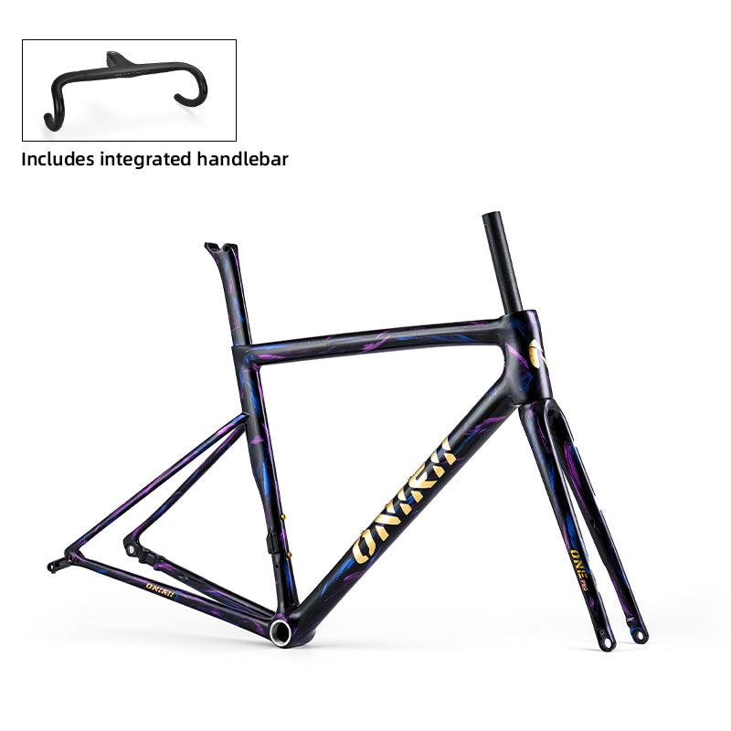 ONIRII ONE PRO Carbon Climbing Frame Inner Cable with Integrated Handleba,Thru Axle,Fork, Headset, Seat Post for Road Bike NEW