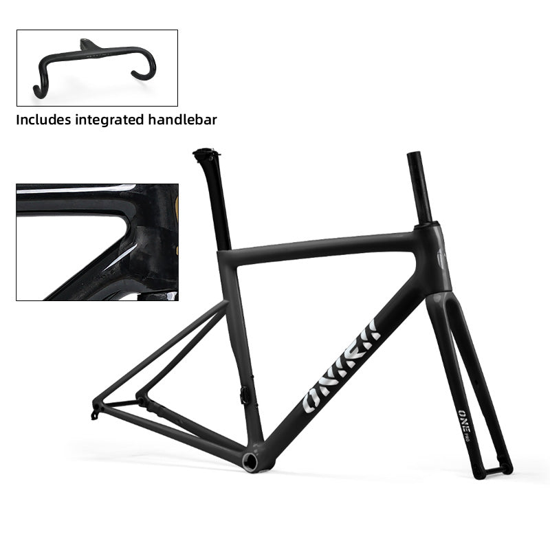ONIRII ONE PRO Carbon Climbing Frame Inner Cable with Integrated Handleba,Thru Axle,Fork, Headset, Seat Post for Road Bike NEW